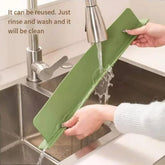 Silicone Sink Splash Guard – Water Baffle & Countertop Protector for Kitchen Sink