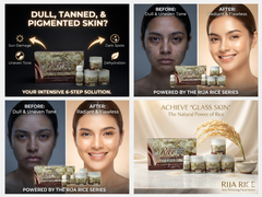RIJA Rice Facial Kit – Complete 6-Step Rice Skincare Facial Set