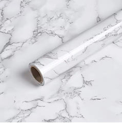 Marble Peel and Stick Wallpaper – Self-Adhesive Waterproof Wall & Shelf Paper