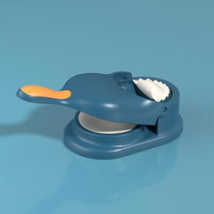 2-in-1 Manual Dumpling Maker & Dough Press Machine | Samosa, Gujiya & Empanada Mould Tool | Easy DIY Kitchen Pastry Press