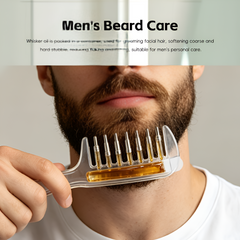 Essential Oil Scalp Massage Comb – Hair Growth Serum & Oil Applicator with Storage Chamber