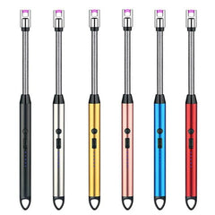USB Rechargeable Electric Arc Lighter – Windproof Flameless Lighter for Candle & Kitchen Use