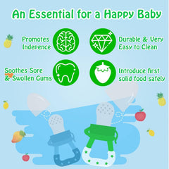 Baby Fruit Feeder Pacifier – Safe Silicone Food Teether for Infants & Toddlers