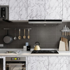 Marble Peel and Stick Wallpaper – Self-Adhesive Waterproof Wall & Shelf Paper