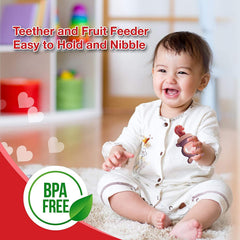 Baby Fruit Feeder Pacifier – Safe Silicone Food Teether for Infants & Toddlers