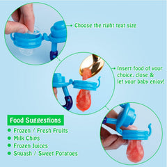 Baby Fruit Feeder Pacifier – Safe Silicone Food Teether for Infants & Toddlers