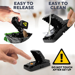 Reusable Mouse & Rat Trap – High Sensitivity | Indoor & Outdoor Use