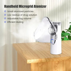 Portable Handheld Nebulizer – Quiet Mesh Inhaler for Home & Travel Use