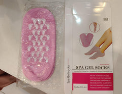 Moisturizing Spa Gel Socks – Silicone Foot Care Socks for Dry & Cracked Heels