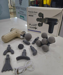 9-in-1 Deep Tissue Muscle Massage Gun LM-280 | 5 Interchangeable Massage Heads | Portable Electric Body Massager for Pain Relief & Muscle Recovery