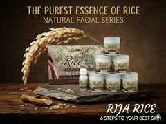 RIJA Rice Facial Kit – Complete 6-Step Rice Skincare Facial Set