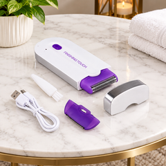 Finishing Touch 2-in-1 Laser Hair Remover & Trimmer – Pain-Free Electric Hair Removal for Women