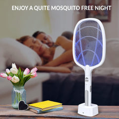 Electric Mosquito Killer Racket – Rechargeable Handheld Mosquito Swatter for Indoor & Outdoor Use